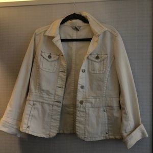 Off White Jean Jacket